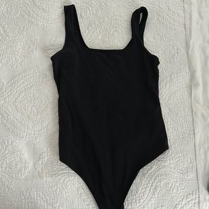 Abercrombie square neck bodysuit
